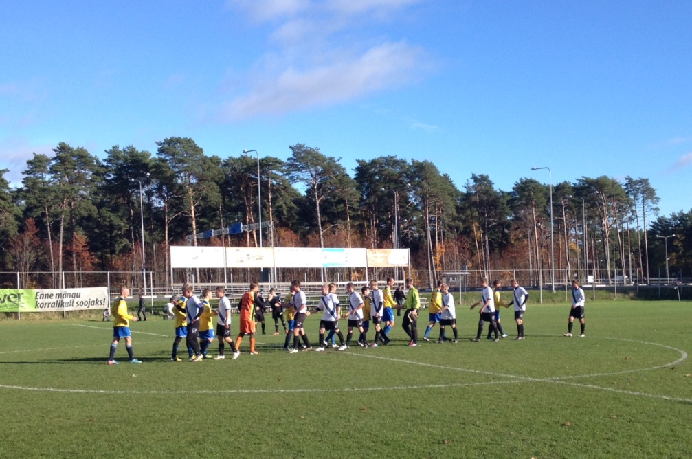 Foto: FC Kuressaare, Pärnus 13.10.2013